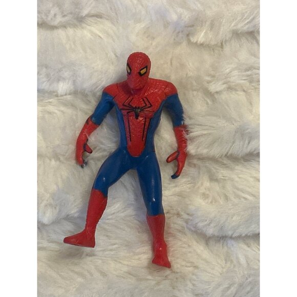 Mix Lot of 8 Marvel Plastic Collectible Toys Spiderman Hulk 1991 Wolverine (READ - Picture 12 of 13